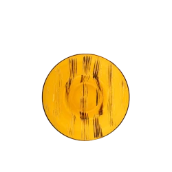 Тарелка глубокая Wilmax WL-668422/A, круглая, 20 см, 800 мл, фарфор, желтая