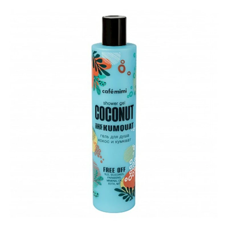 Гель для душа Cafe Mimi кокос и кумкват Гель для душа Cafe Mimi кокос и кумкват