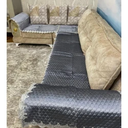 Divan üçün örtük dəsti MM Tekstil MM-82, boz, 3 əd Divan üçün örtük dəsti MM Tekstil MM-82, boz, 3 əd