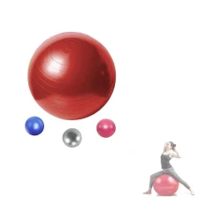 Fitnes topu Metal-az 655334484, qırmızı, 85 sm