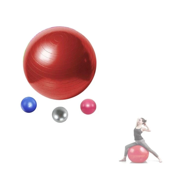 Фитбол Metal-az 655334484, красный, 85 см