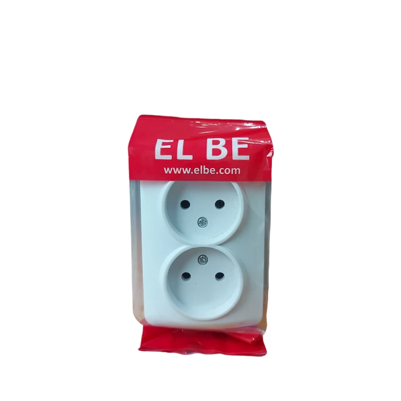 Розетка EL-BI N2 Simple, белый Розетка EL-BI N2 Simple, белый