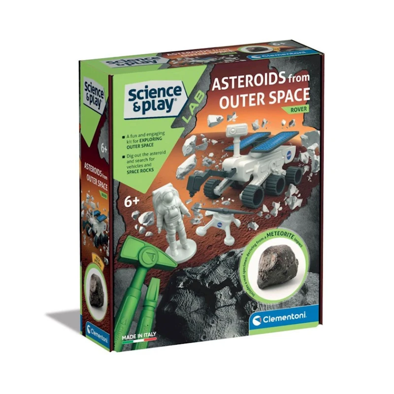 Набор для исследования Clementoni Asteroids from Outer Space, от 6 лет Набор для исследования Clementoni Asteroids from Outer Space, от 6 лет