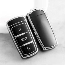 Avtomobil açarı üçün çexol 0624 Volkswagen, qara/gümüşü