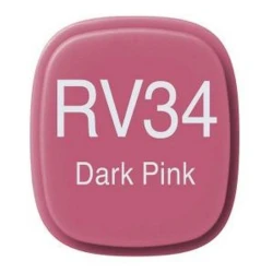 Текстовый маркер Copic Classic RV34, Dark Pink