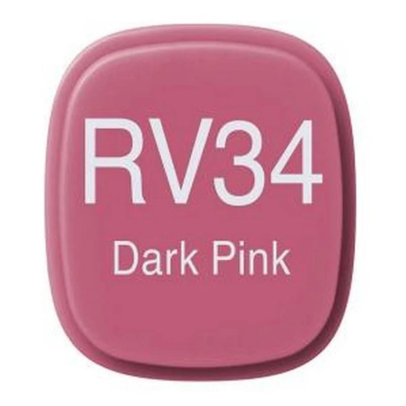 Текстовый маркер Copic Classic RV34, Dark Pink Текстовый маркер Copic Classic RV34, Dark Pink