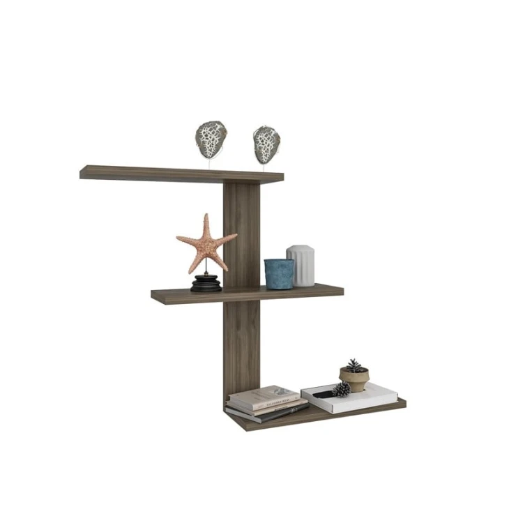 Divar rəfi Art Mebel 254, laminat, 60х35х16 sm, bej