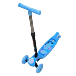 Детский самокат с колесами и подсветкой, складной 6191_2233 Детский самокат с колесами и подсветкой, складной 6191_2233