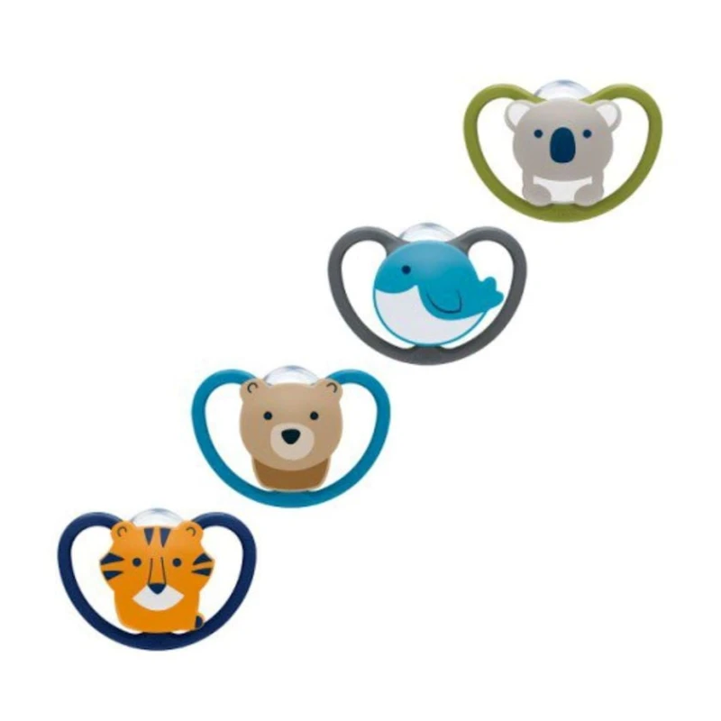 Пустышка Nuk Space, 0-6 месяцев, товар в ассортименте Пустышка Nuk Space, 0-6 месяцев, товар в ассортименте