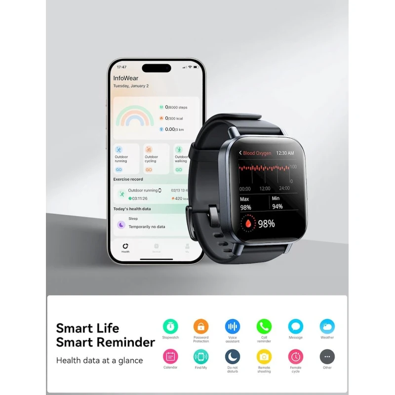 Ağıllı saat Joyroom JR-FT3S