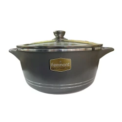 Кастрюля Berllong ZTW-FQB40, 9 л, серая