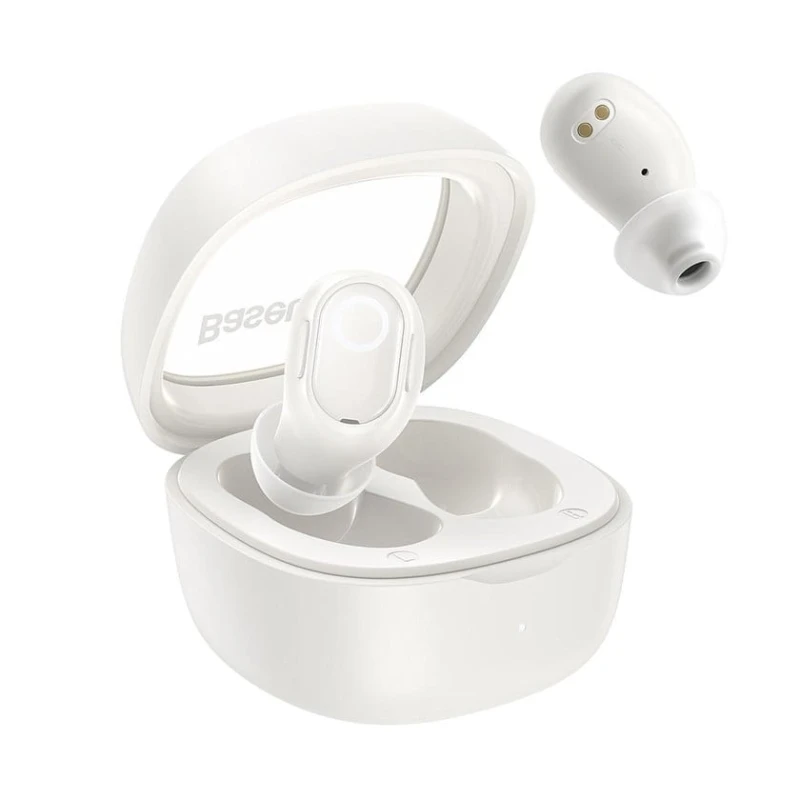 Беспроводные наушники Baseus Bowie WM02 True Wireless Earphones Creamy-white (NGTW180002) Беспроводные наушники Baseus Bowie WM02 True Wireless Earphones Creamy-white (NGTW180002)