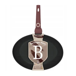 Balıq tavası Berlinger Haus Leonardo Collection BH-8044, 35x25 sm, alüminium, üçqatlı yapışmayan titan örtük, tünd qırmızı