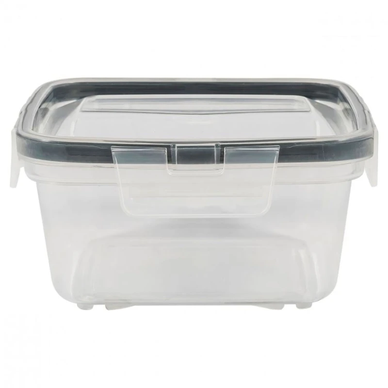 Контейнер Plast Team Helsinki, 800 мл, квадратный, прозрачный