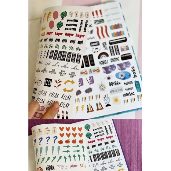 Ежедневник Stargirl, с наклейками