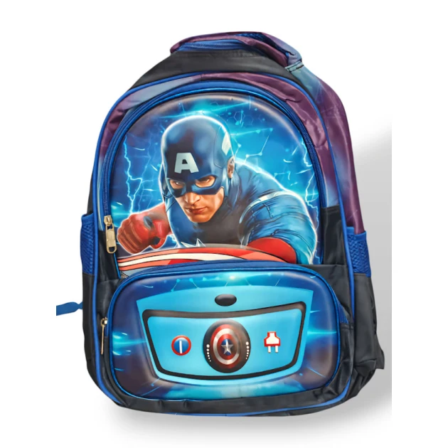 Школьный рюкзак ZMNMKT402004, разноцветный