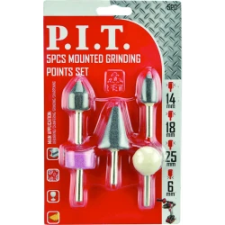 Набор шлифовальных насадок P.I.T. APLS15-05PC, 5 шт