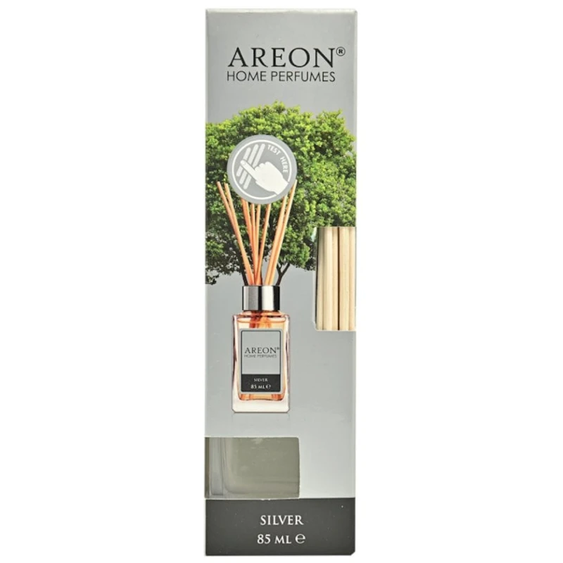 Aromatik diffuzor Areon Home Perfume Silver, 85 ml, gümüşü Aromatik diffuzor Areon Home Perfume Silver, 85 ml, gümüşü