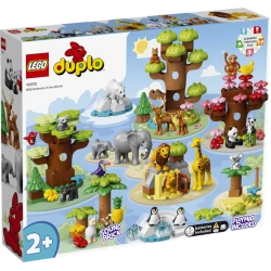 Конструктор LEGO Duplo Town Wild Animals of the World 10975, 2+ лет, 143 элементов
