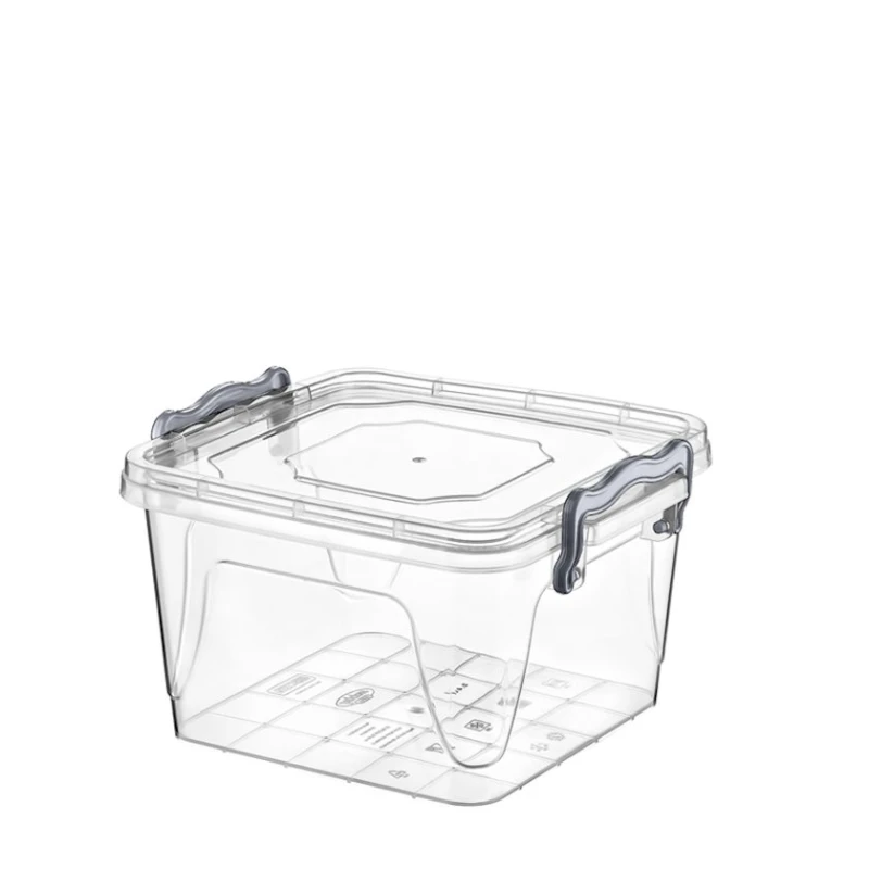 Контейнер для хранения Hobby Life 20x18x11.5 см, 2.4 л, пластик, с крышкой, прозрачный Контейнер для хранения Hobby Life 20x18x11.5 см, 2.4 л, пластик, с крышкой, прозрачный