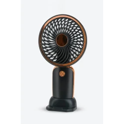 Mini Ventilyator, metal rəng detallı şarjlı, səssiz