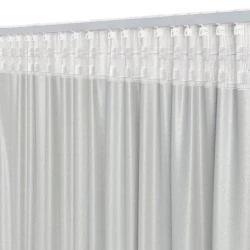 Штора JYSK Hitra, 140x300 см, полиэстер, бежевый Штора JYSK Hitra, 140x300 см, полиэстер, бежевый