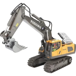 Радиоуправляемый экскаватор O-335, от 5-и лет, черный/желтый Радиоуправляемый экскаватор O-335, от 5-и лет, черный/желтый