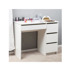 Письменный стол Letta, белый, ЛДСП, 75х43х92 см Письменный стол Letta, белый, ЛДСП, 75х43х92 см