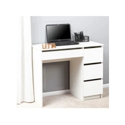 Письменный стол Letta, белый, ЛДСП, 75х43х92 см Письменный стол Letta, белый, ЛДСП, 75х43х92 см