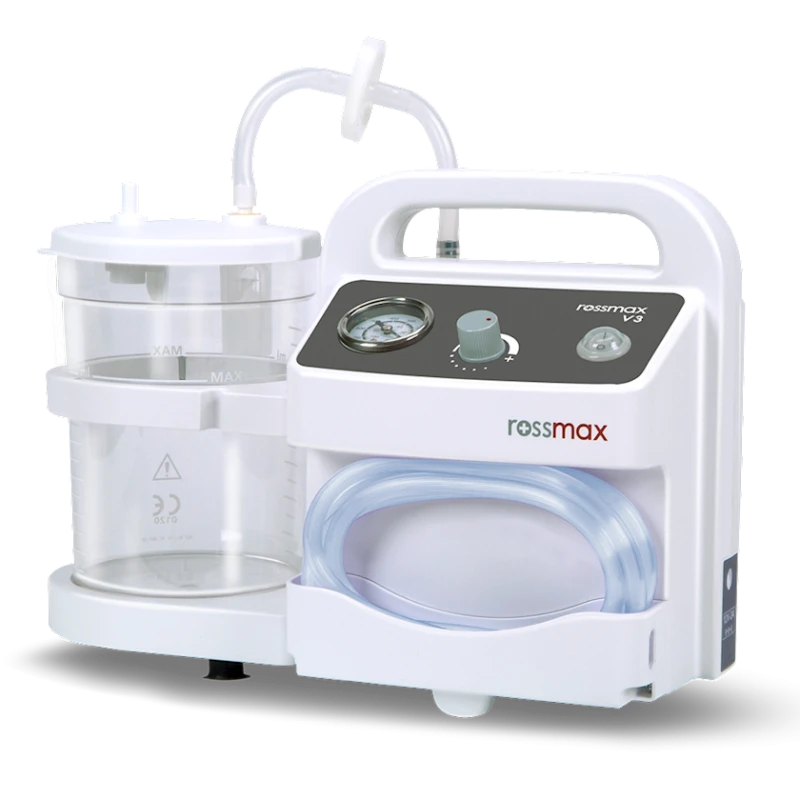 Аспиратор Rossmax V3, 550 mmHg вакуум, скорость потока 16 л/мин Аспиратор Rossmax V3, 550 mmHg вакуум, скорость потока 16 л/мин