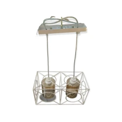 Люстра потолочная 100B55008 40х20x50 см, белая Люстра потолочная 100B55008 40х20x50 см, белая