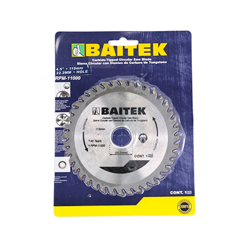 Almaz disk Baitek, 115x40Tx22.23 mm Almaz disk Baitek, 115x40Tx22.23 mm