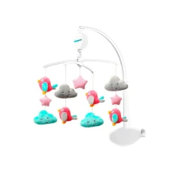 Музыкальный мобиль Babyono Тучки и птички Музыкальный мобиль Babyono Тучки и птички