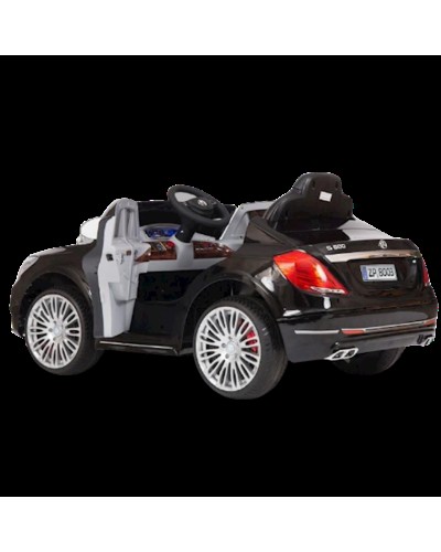 Uşaq elektrik avtomobili Mercedes S-Class ZP 8003EBLR-2, qara