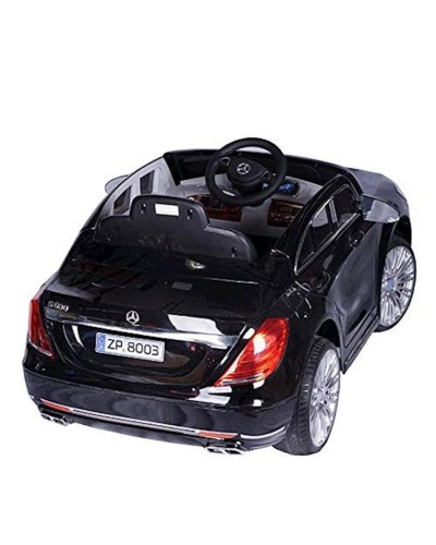 Uşaq elektrik avtomobili Mercedes S-Class ZP 8003EBLR-2, qara