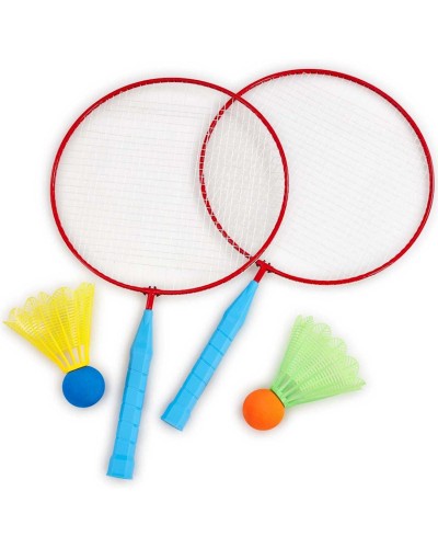 Badminton dəsti Addo Play LTD Jumbo 322-17170-I, qırmızı/mavi, 51x30 sm, 4+ yaş
