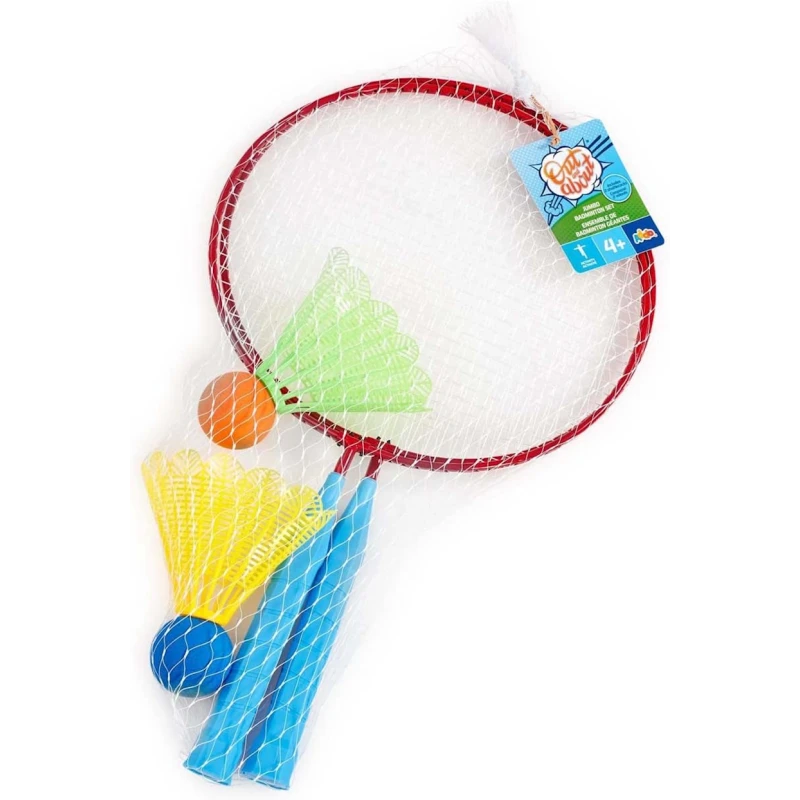 Badminton dəsti Addo Play LTD Jumbo 322-17170-I, qırmızı/mavi, 51x30 sm, 4+ yaş Badminton dəsti Addo Play LTD Jumbo 322-17170-I, qırmızı/mavi, 51x30 sm, 4+ yaş