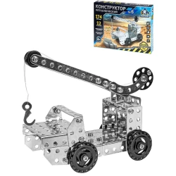 Metal konstruktor Изобретатель №6, 174 element, 6+ yaş Metal konstruktor Изобретатель №6, 174 element, 6+ yaş
