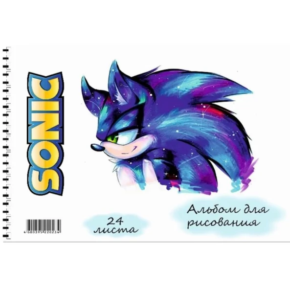 Альбом для рисования Sketchbook S24 Sonic, A4, 24 листов, 100 г/м², белый Альбом для рисования Sketchbook S24 Sonic, A4, 24 листов, 100 г/м², белый