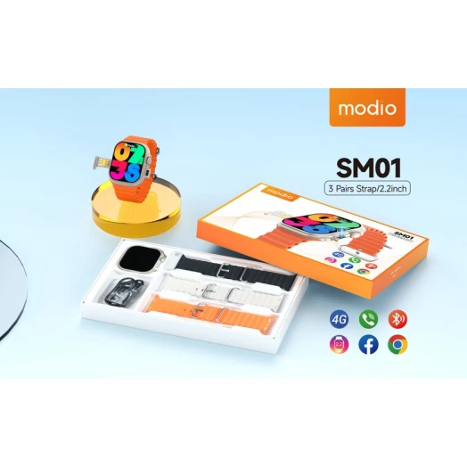 Смарт часы Modio SM01 Orange