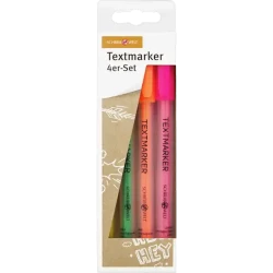 Mətn markerləri Schreibwelt 118371, 4 əd, Rəngbərəng