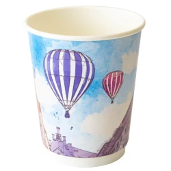 Набор одноразовых стаканов Loyal_4356770937, картон, разноцветный, 250 мл, 100 шт Набор одноразовых стаканов Loyal_4356770937, картон, разноцветный, 250 мл, 100 шт