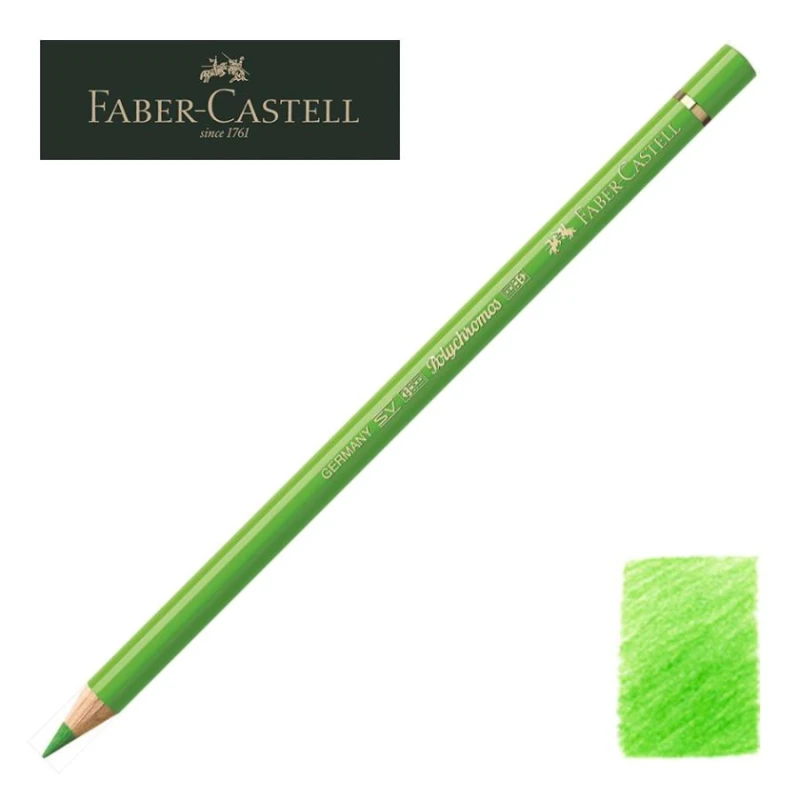 Цветной карандаш Faber-Castell Polychromos, цвет 166, Grass Green Цветной карандаш Faber-Castell Polychromos, цвет 166, Grass Green
