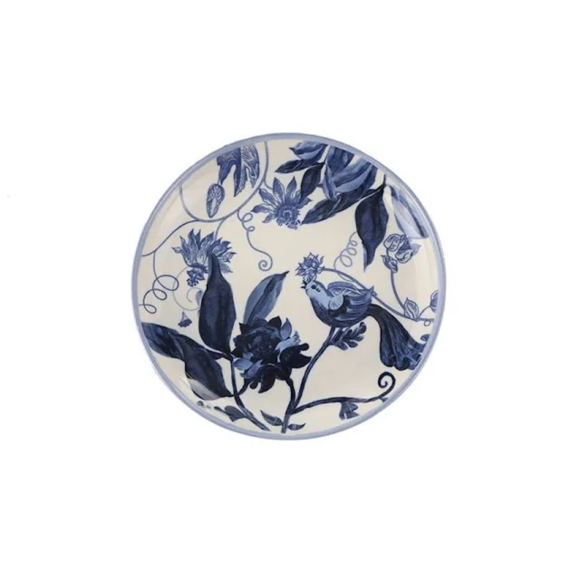 Десертный сервиз Porland Re-gen Birdsong, белый/синий, 21 см, 6 персон, 6 предметов Десертный сервиз Porland Re-gen Birdsong, белый/синий, 21 см, 6 персон, 6 предметов