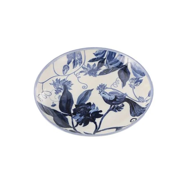 Десертный сервиз Porland Re-gen Birdsong, белый/синий, 21 см, 6 персон, 6 предметов Десертный сервиз Porland Re-gen Birdsong, белый/синий, 21 см, 6 персон, 6 предметов