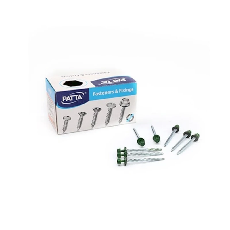 Dam örtüyü üçün şurup dəsti TM.16246, 4.8х75 mm, 100 əd