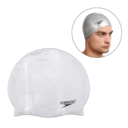 Üzgüçülük papağı Speedo, silikon, boz, ölçü Standart