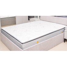 Ortopedik döşək Bamboo Pedli, ağ, 90x200 sm