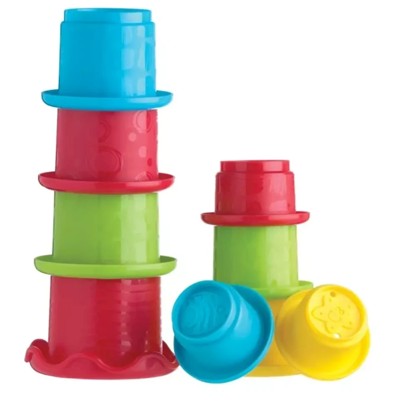 Oyuncaq-piramida Playgro, 6-12 ay, rəngarəng Oyuncaq-piramida Playgro, 6-12 ay, rəngarəng