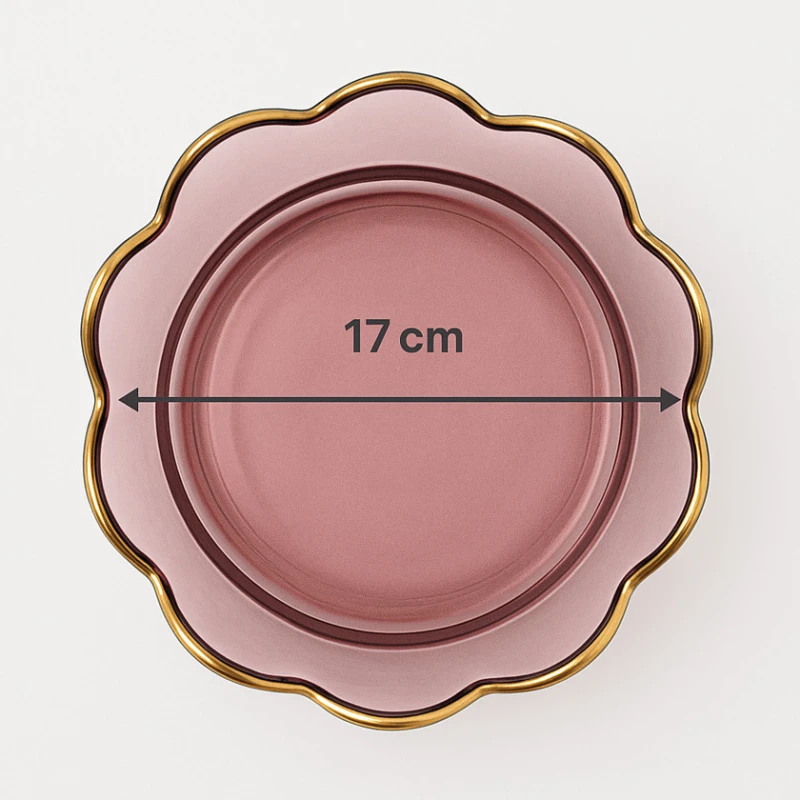 Салатница Home Depo HOME0117, 17 см, розовая Салатница Home Depo HOME0117, 17 см, розовая